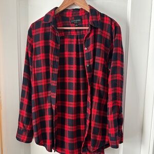 Banana Republic Women's S boyfriend Flannel